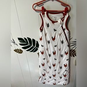 Kyte baby sleep sack size medium tog 2.5 chicken print